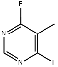 Pyrimidine, 4,6-difluoro-5-methyl- (8CI) Struktur