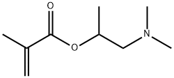 2-(dimethylamino)-1-methylethyl methacrylate  Struktur