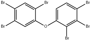 2,2',3,4,4',5'-HEXABDE Struktur