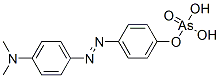 4-DIMETHYLAMINOAZOBENZENE-4'-ARSENIC ACID Struktur