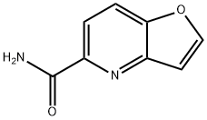 Furo[3,2-b]pyridine-5-carboxamide(9CI) Struktur