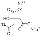 citric acid , ammonium nickel salt  Struktur