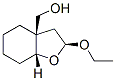 3a(4H)-Benzofuranmethanol,2-ethoxyhexahydro-,[2S-(2alpha,3aalpha,7aalpha)]-(9CI) Struktur