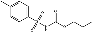 N-(4-Methylphenylsulfonyl)carbamic acid propyl ester Struktur