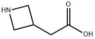 AZETIDIN-3-YLACETIC ACID Struktur