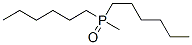 Dihexyl(methyl)phosphine oxide Struktur