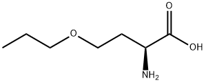 L-Homoserine, O-propyl- Struktur