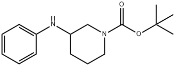 1-BOC-3-PHENYLAMINO-PIPERIDINE Struktur