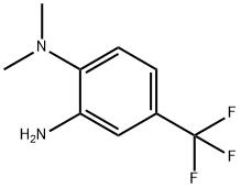 N~1~,N~1~-dimethyl-4-(trifluoromethyl)-1,2-benzenediamine(SALTDATA: FREE) Struktur