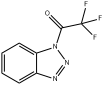 1-TRIFLUOROMETHYLACETYLBENZOTRIAZOLE& Struktur