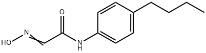 (2E)-N-(4-BUTYLPHENYL)-2-(HYDROXYIMINO)ACETAMIDE Struktur