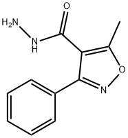 5-METHYL-3-PHENYL-4-ISOXAZOLECARBOHYDRAZIDE Struktur