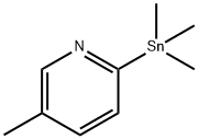 TRIMETHYL-(5-METHYL-2-PYRIDYL)STANNANE Struktur