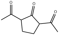 2,5-Diacetylcyclopentanone Struktur