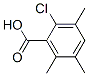 2-Chloro-3,5,6-trimethylbenzoic acid Struktur