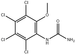 1-(2,3,4,5-Tetrachloro-6-methoxyphenyl)urea Struktur