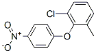 3-chloro-2-(4-nitrophenoxy)toluene Struktur