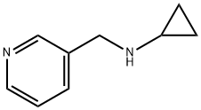 3-Pyridinemethanamine,N-cyclopropyl-(9CI) Struktur