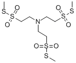 TRIS-(2-METHANETHIOSULFONYLETHYL)AMINE Struktur