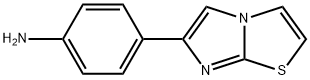 4-imidazo[2,1-b][1,3]thiazol-6-ylaniline Struktur