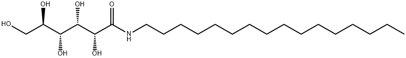 N-hexadecyl-D-gluconamide  Struktur