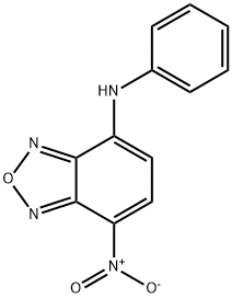 4-Benzofurazanamine, 7-nitro-N-phenyl- Struktur