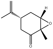 (2S,3S,5R)-2-メチル-2,3-エポキシ-5-イソプロペニルシクロヘキサン-1-オン 化學構(gòu)造式