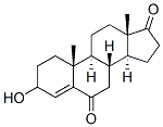 3-hydroxyandrost-4-ene-6,17-dione Struktur