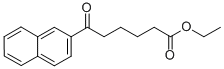 ETHYL 6-(2-NAPHTHYL)-6-OXOHEXANOATE Struktur