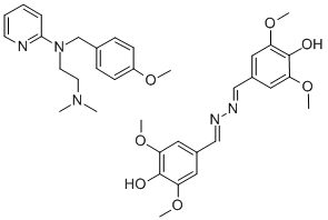 Pyrilamine tannate  Struktur