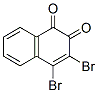 3,4-Dibromo-1,2-naphthoquinone Struktur