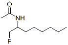 Acetamide,  N-[1-(fluoromethyl)heptyl]- Struktur