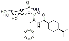 Nateglinide Acyl--D-glucuronide Struktur