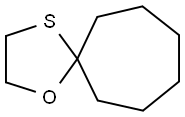 1-Oxa-4-thiaspiro[4.6]undecane Struktur