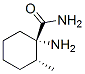 Cyclohexanecarboxamide, 1-amino-2-methyl-, (1S-trans)- (9CI) Struktur