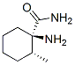 Cyclohexanecarboxamide, 1-amino-2-methyl-, (1R-cis)- (9CI) Struktur