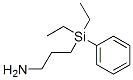 3-(Diethylphenylsilyl)propylamine Struktur