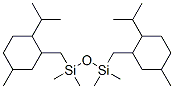 2-Isopropyl-5-methylcyclohexyl(trimethylsilyl) ether Struktur