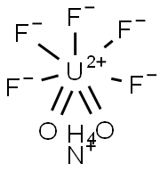 Ammonium Uranium Fluoride Struktur