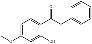 1-(2-Hydroxy-4-methoxyphenyl)-2-phenylethanone Struktur