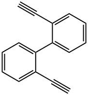 2,2'-Diethynylbiphenyl Struktur