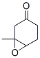 7-Oxabicyclo[4.1.0]heptan-3-one,  1-methyl- Struktur