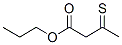 3-Thiobutanoic acid propyl ester Struktur