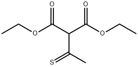 Thioacetylmalonic acid diethyl ester Struktur