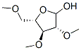 2-O,3-O,5-O-Trimethyl-L-arabinofuranose Struktur