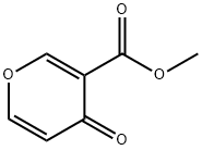 4H-Pyran-3-carboxylicacid,4-oxo-,methylester(9CI) Struktur