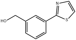 [3-(1,3-Thiazol-2-yl)phenyl]methanol Struktur