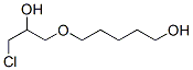 5-(3-Chloro-2-hydroxypropoxy)-1-pentanol Struktur