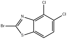 2-BROMO-4,5-DICHLOROBENZOTHIAZOLE Struktur