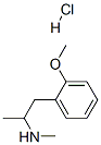 (-)-Methoxyphenamine hydrochloride Struktur